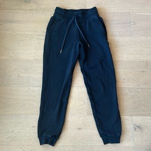 Lululemon Athletica Navy Blue Scuba High-Rise Jogger